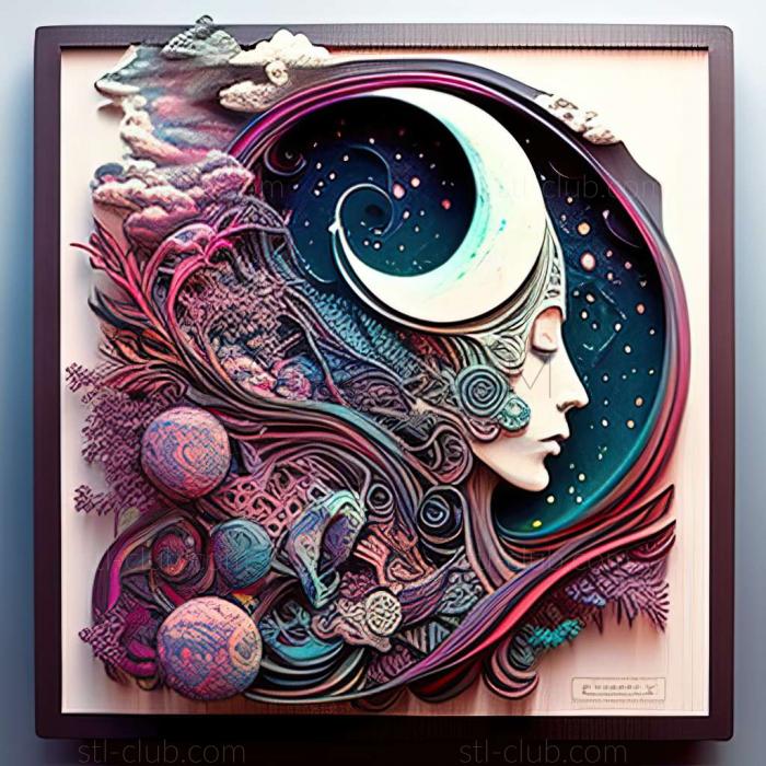 cosmic energy by Kelly McKernan